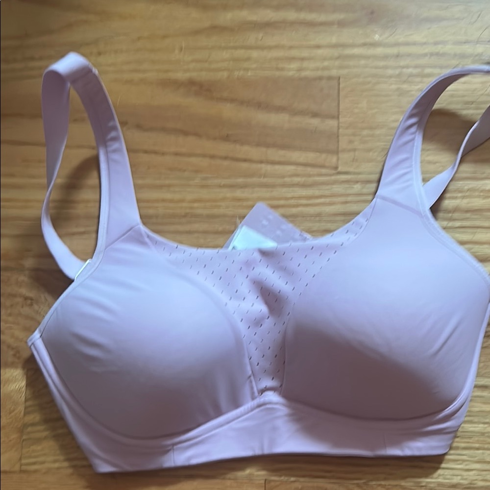 Lululemon Athletica Pink T-Shirt Bra with Underwire Support